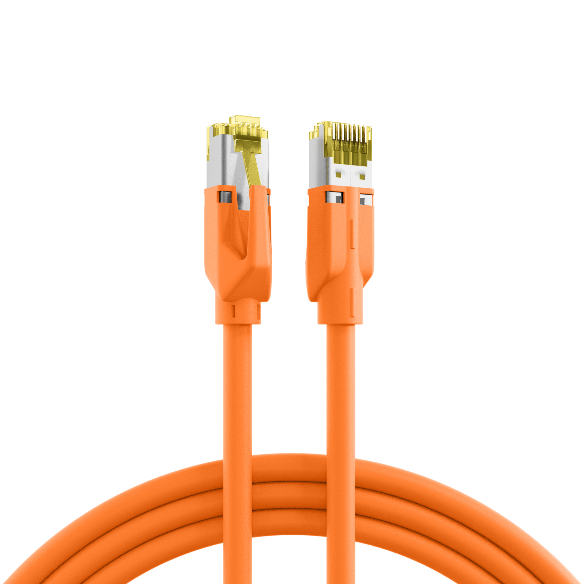 RJ45 Patchkabel Cat.6A S/FTP LSZH  Draka UC900 TM31 orange 25m