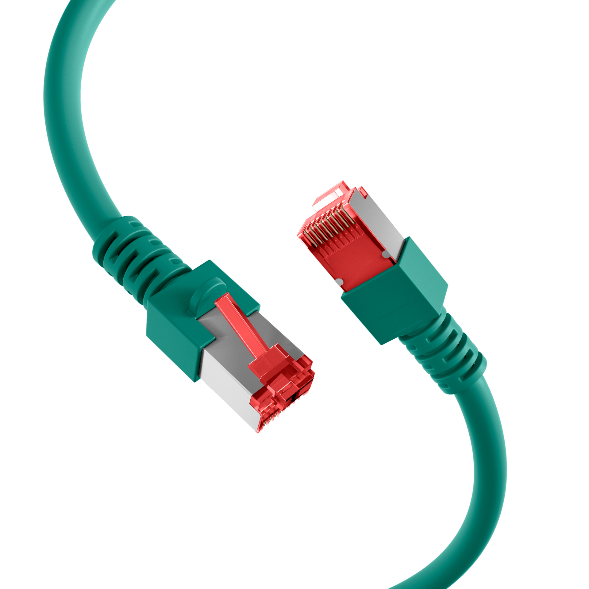 RJ45 Patchkabel Cat.6 S/FTP LSZH  grün 1,5m