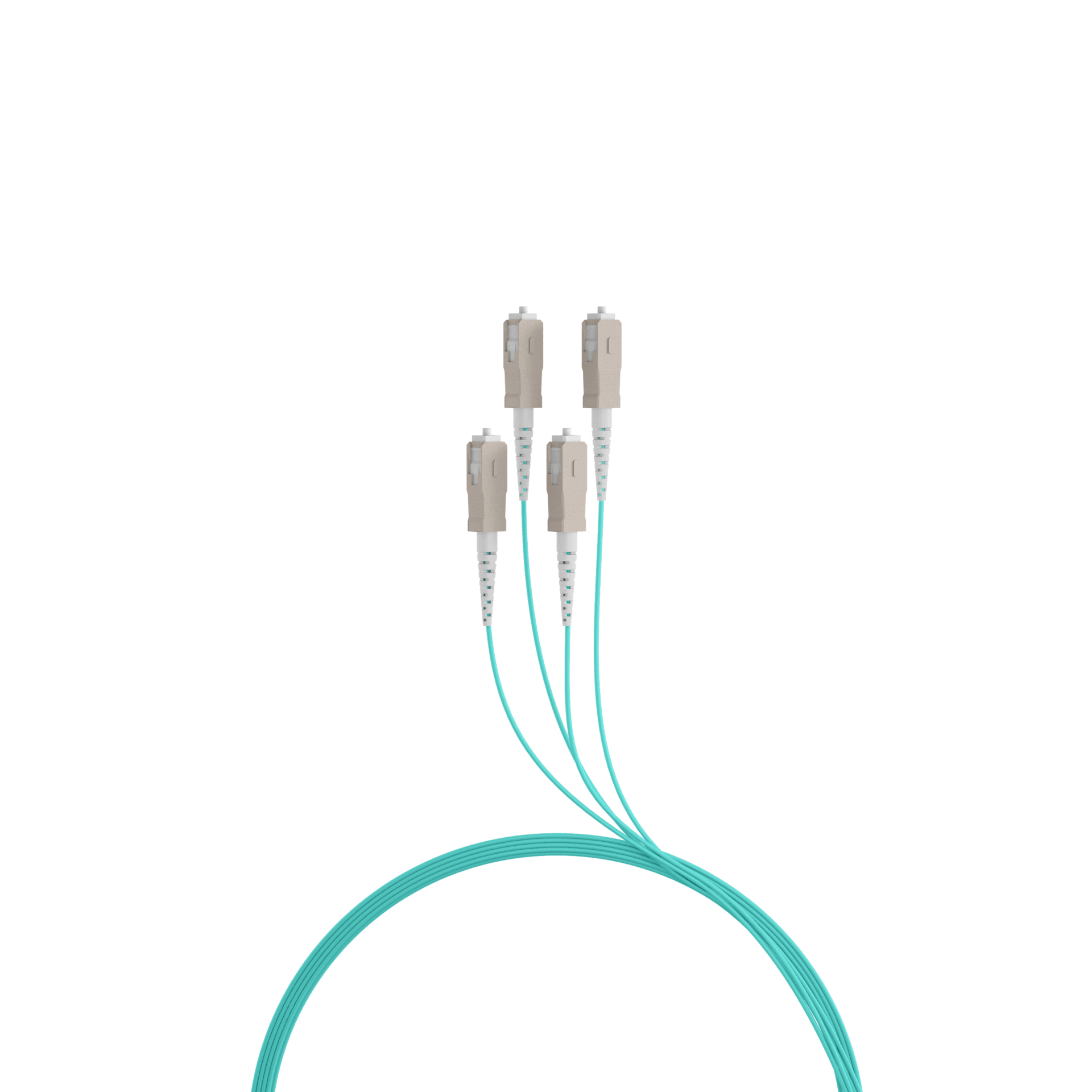 Trunkkabel U-DQ(ZN)BH OM3 4G (1x4) SC-SC,90m Dca LSZH