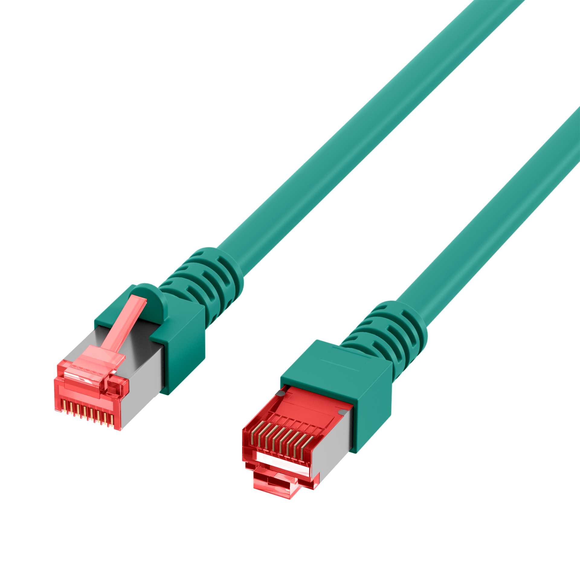 RJ45 Patchkabel Cat.6 S/FTP LSZH  grün 20m