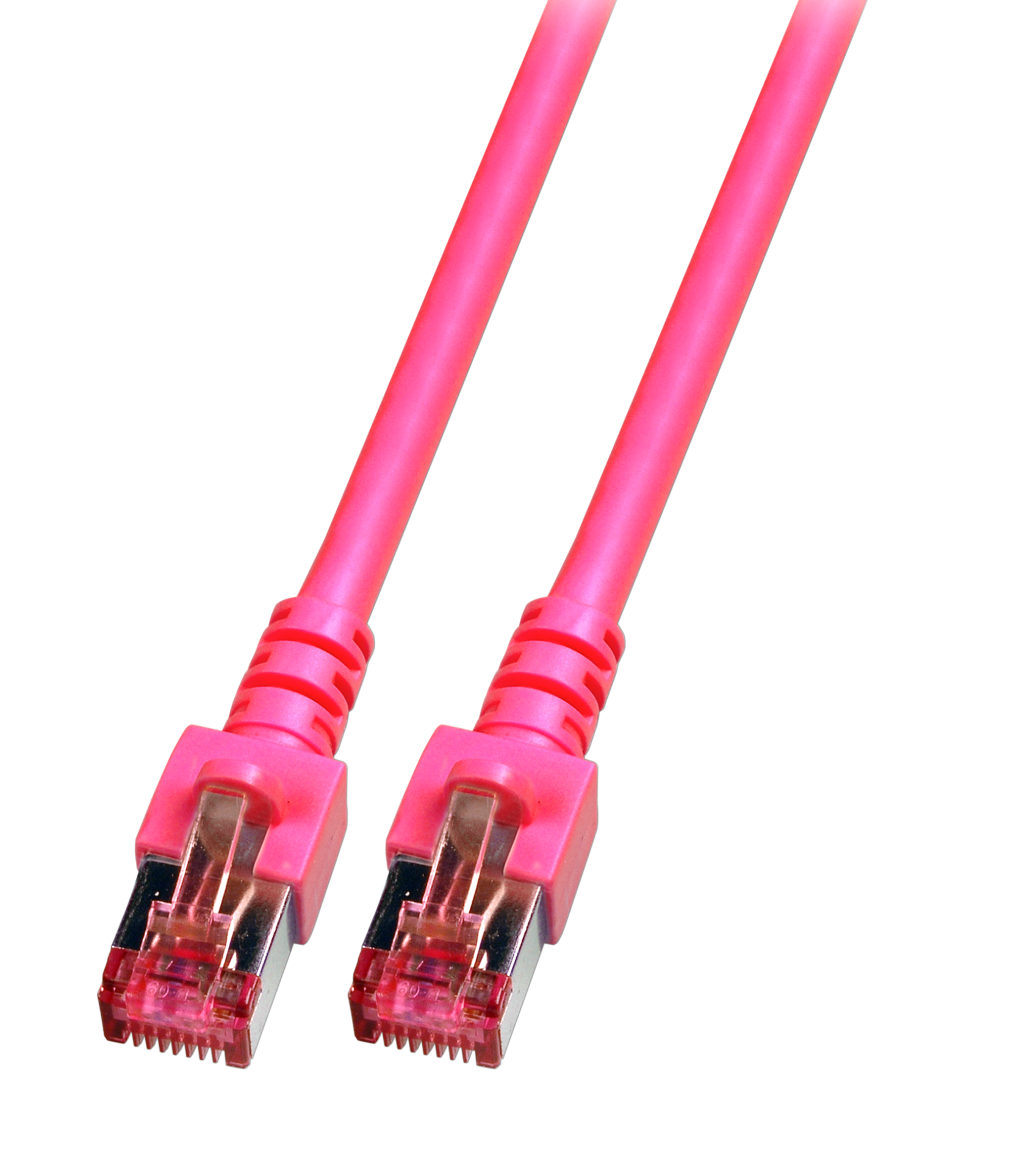 RJ45 Patchkabel Cat.6 S/FTP LSZH  magenta 10m