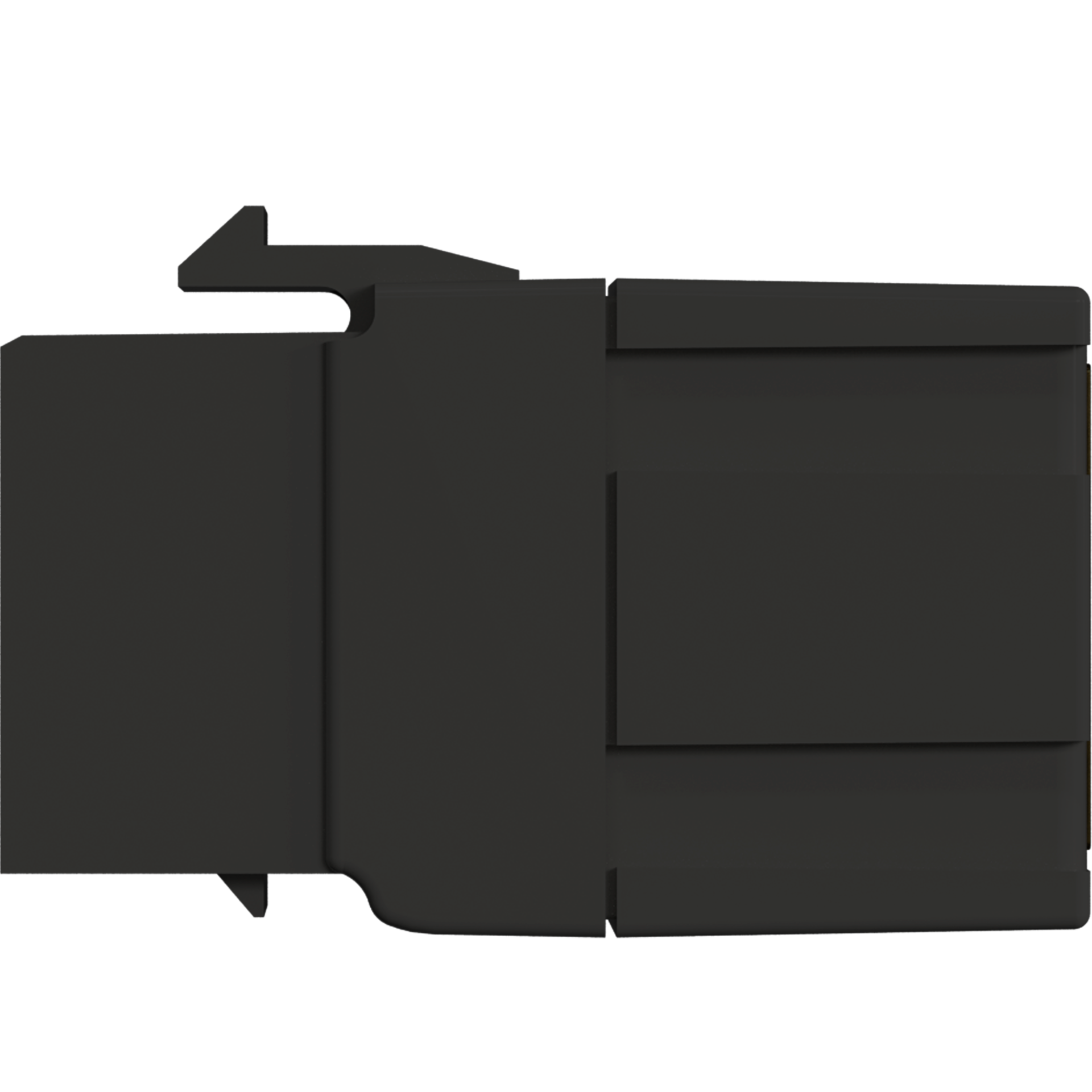 Keystone Einbauadapter HDMI A - A, schwarz