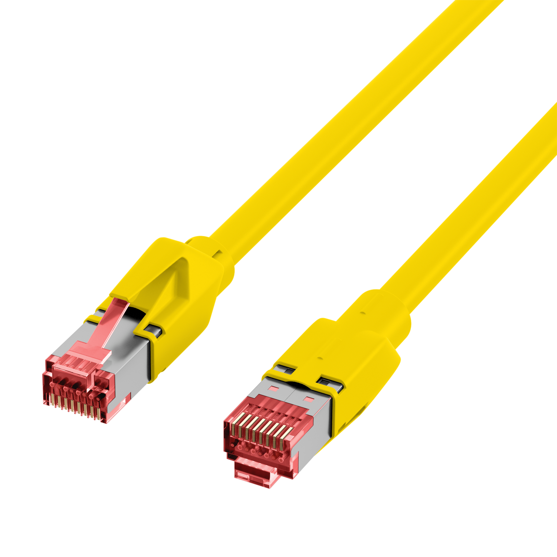 RJ45 Patchkabel Cat.6A S/FTP LSZH  Draka UC900 TM21 gelb 3m