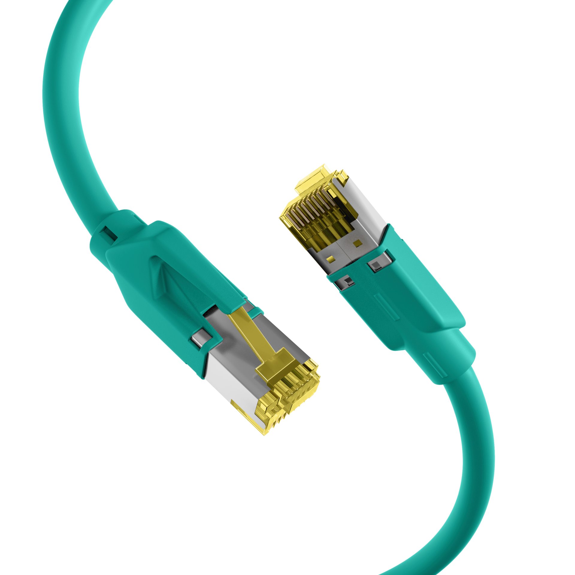 RJ45 Patchkabel Cat.6A S/FTP LSZH  Draka UC900 TM31 grün 20m