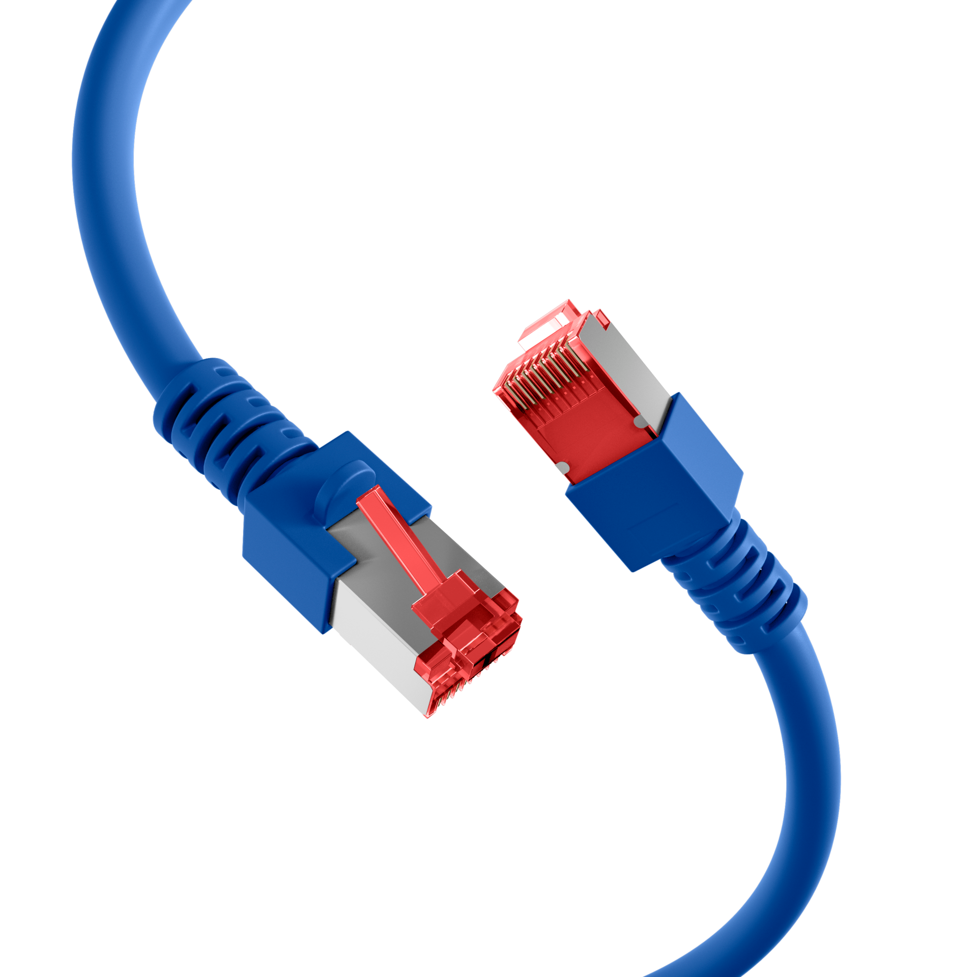 RJ45 Patchkabel Cat.6 S/FTP LSZH  blau 0,25m