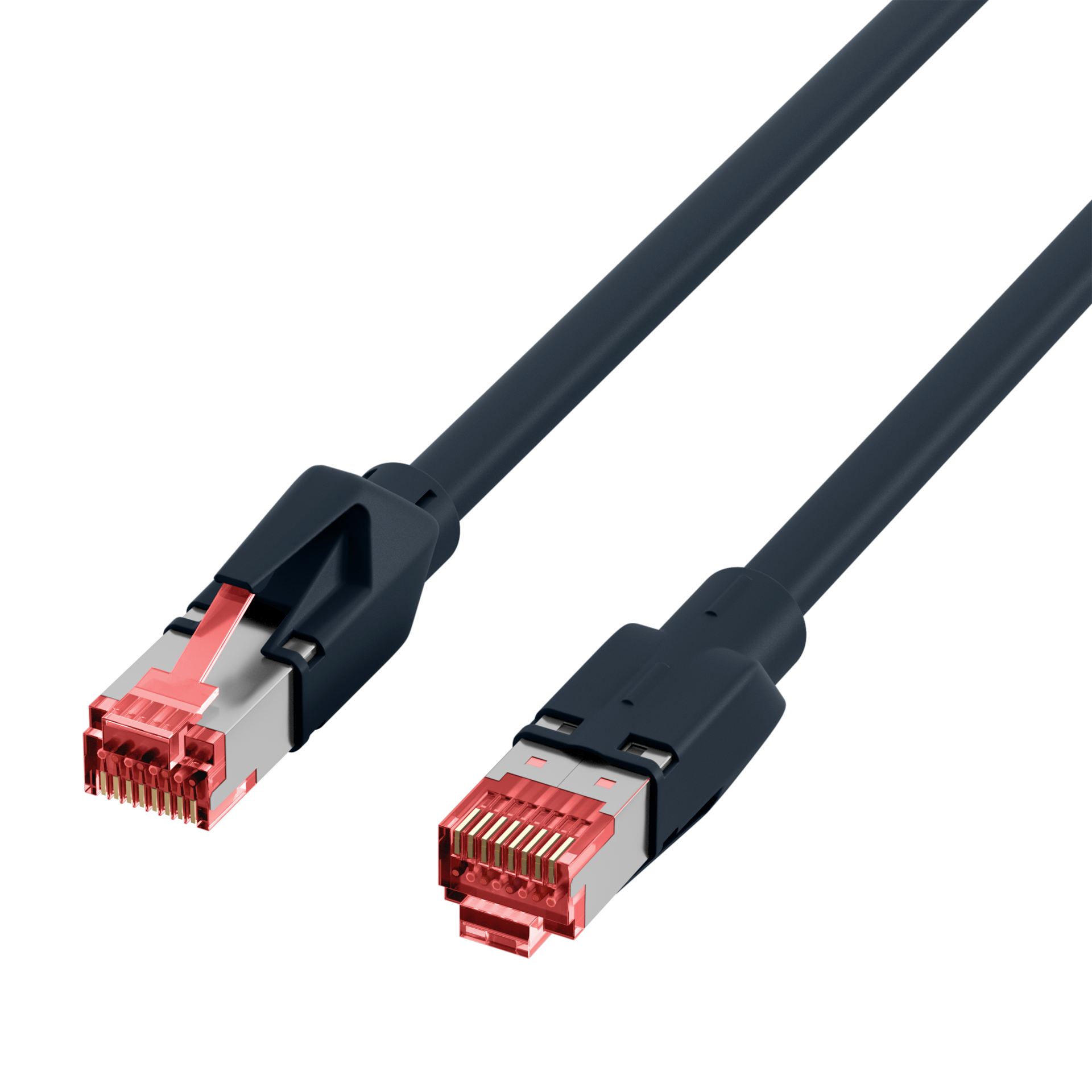 RJ45 Patchkabel Cat.6A S/FTP LSZH  Draka UC900 TM21 schwarz 5m