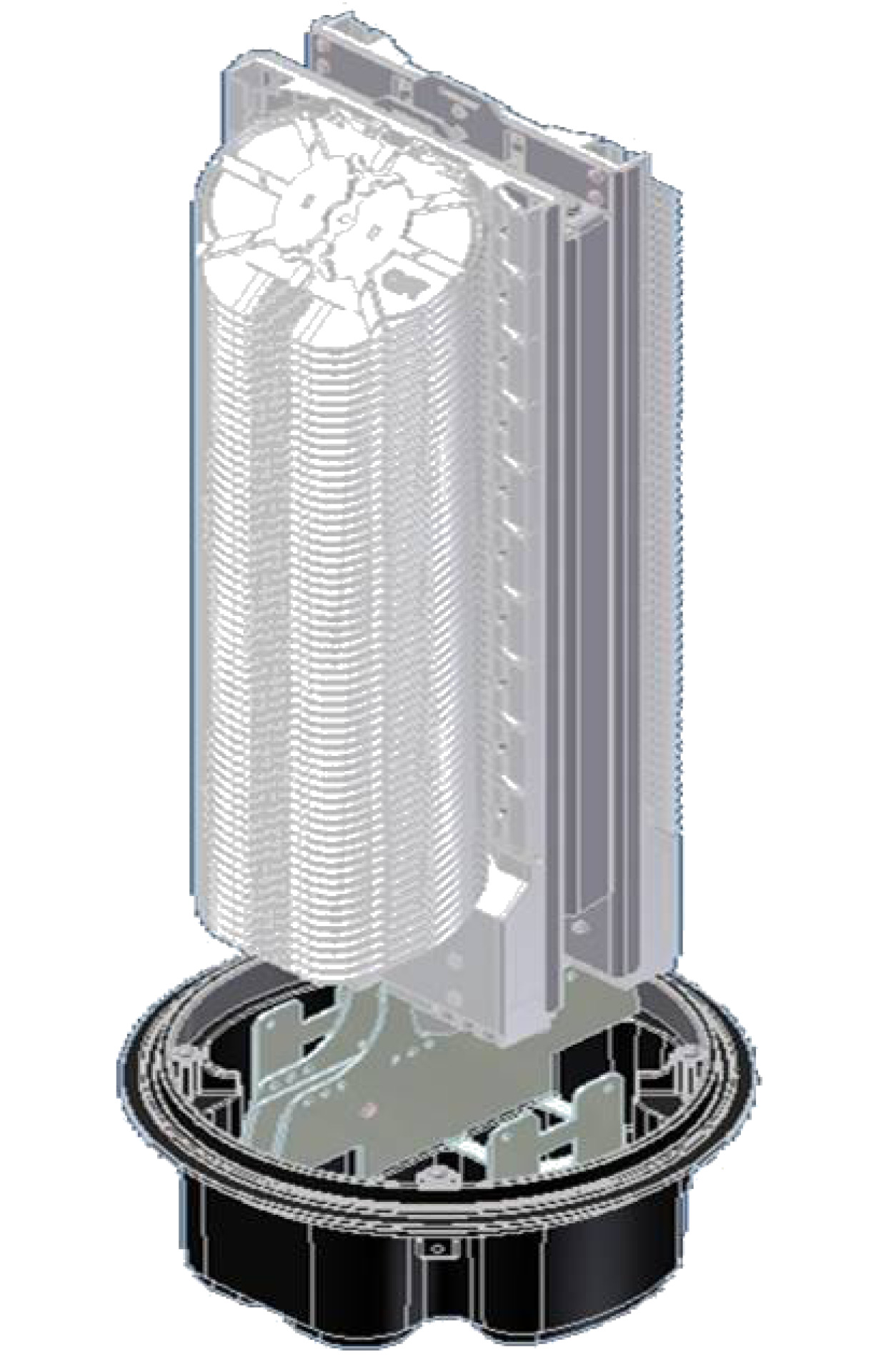 Zubehör Spleißkassetten ANT 4 Kassetten, (4x12) 6mm hoch