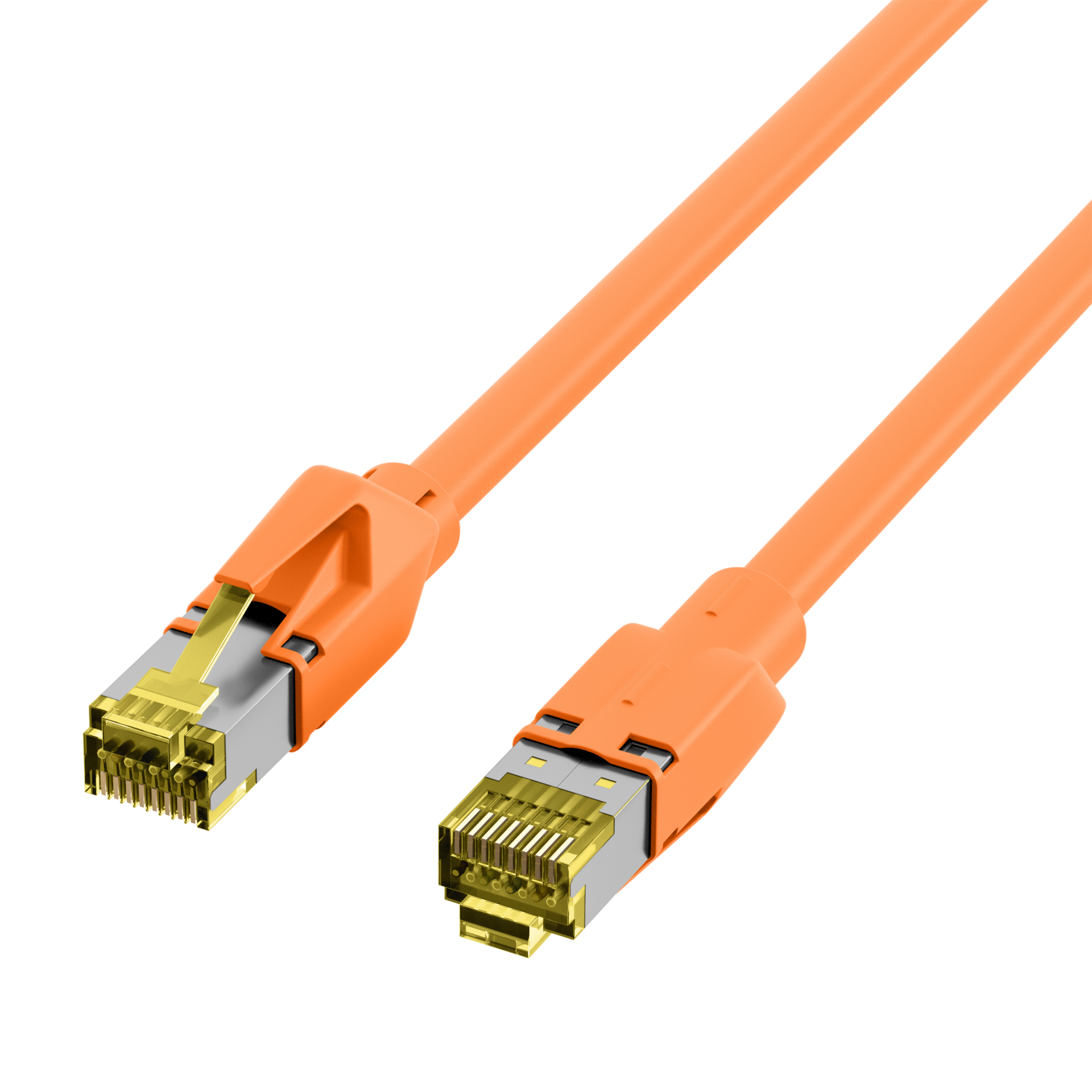 RJ45 Patchkabel Cat.6A S/FTP LSZH  Draka UC900 TM31 orange 50m