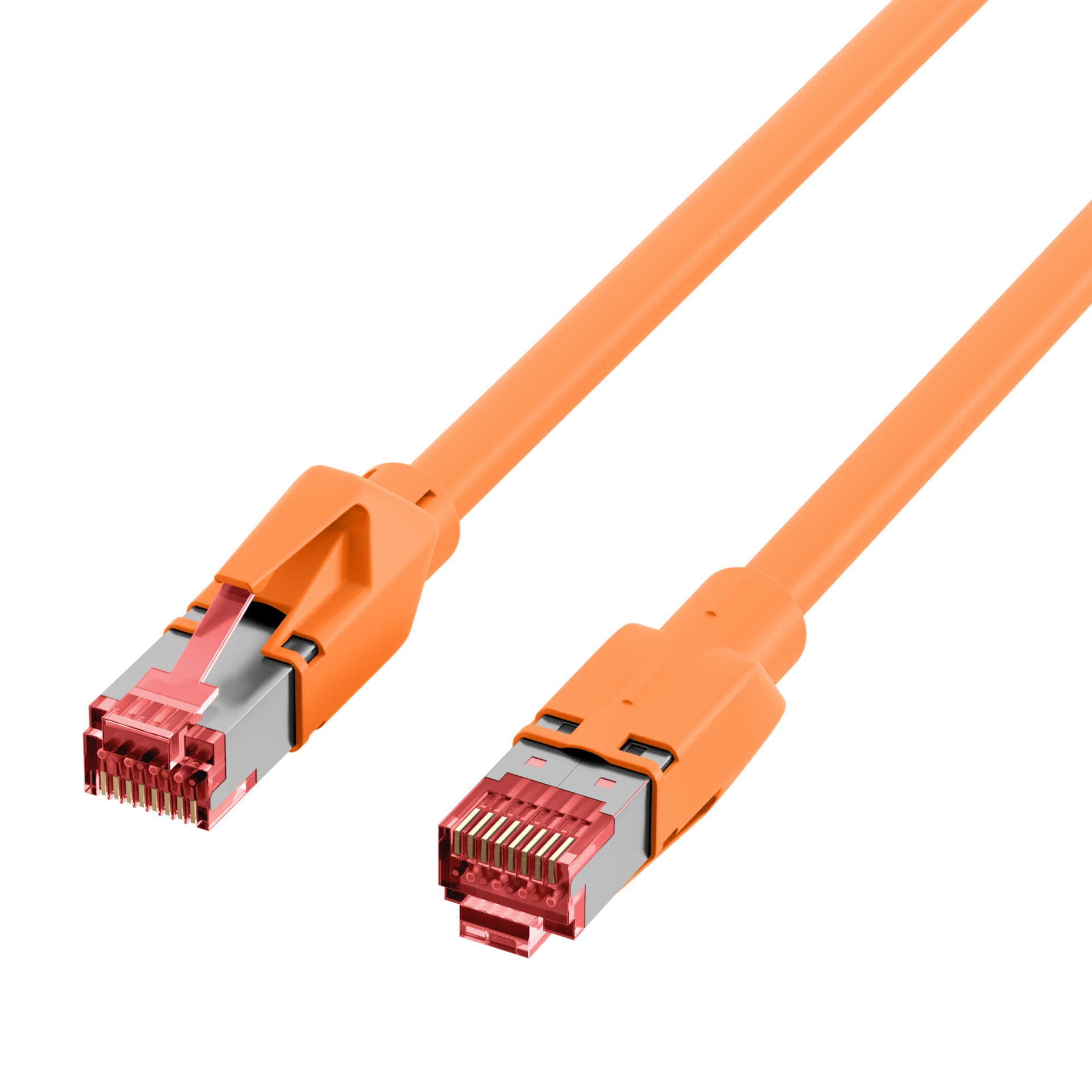 RJ45 Patchkabel Cat.6A S/FTP LSZH  Draka UC900 TM21 orange 20m