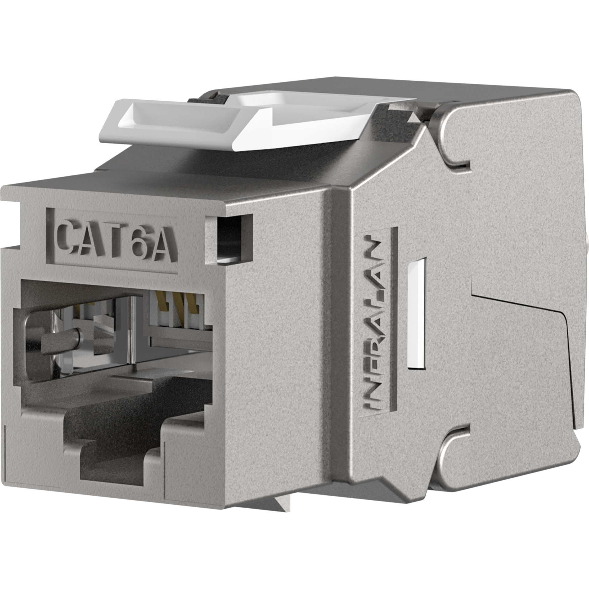 RJ45 Keystone STP, Cat.6A, 500MHz, Komponenten zertifiziert