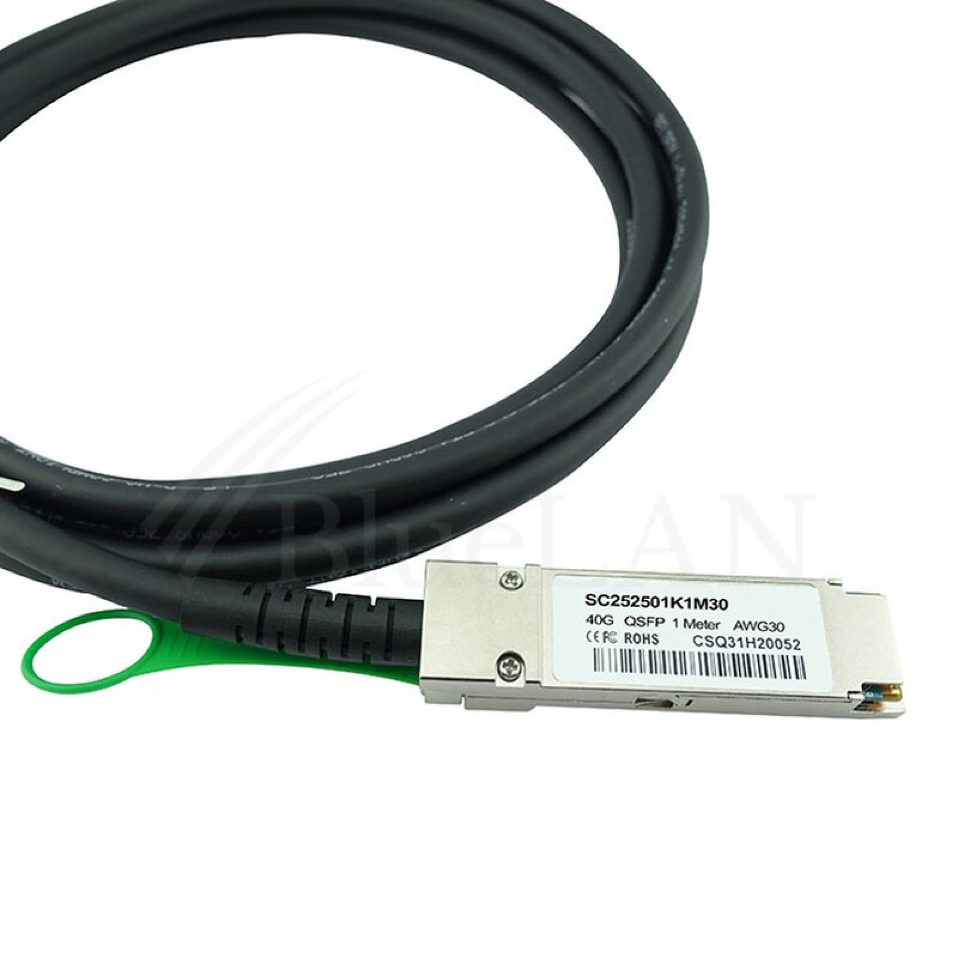 Cisco QSFP-H40G-CU1M kompatibles BlueLAN, DAC QSFP SC252501K1M30