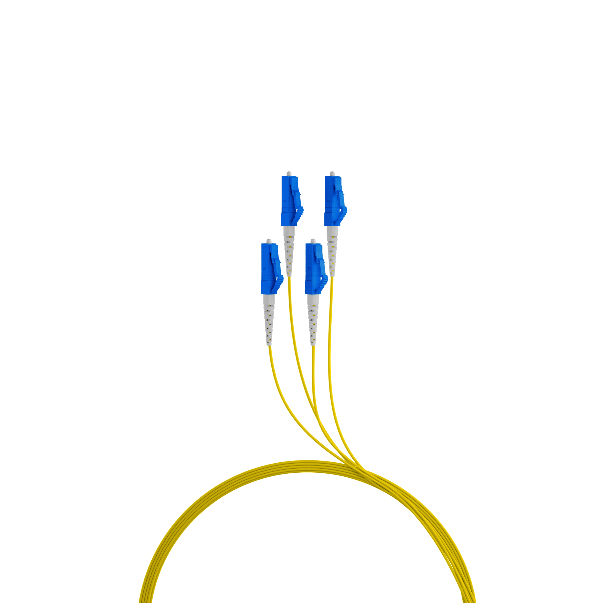 Trunkkabel U-DQ(ZN)BH OS2 4E (1x4) LC-LC,10m Dca LSZH G675A1