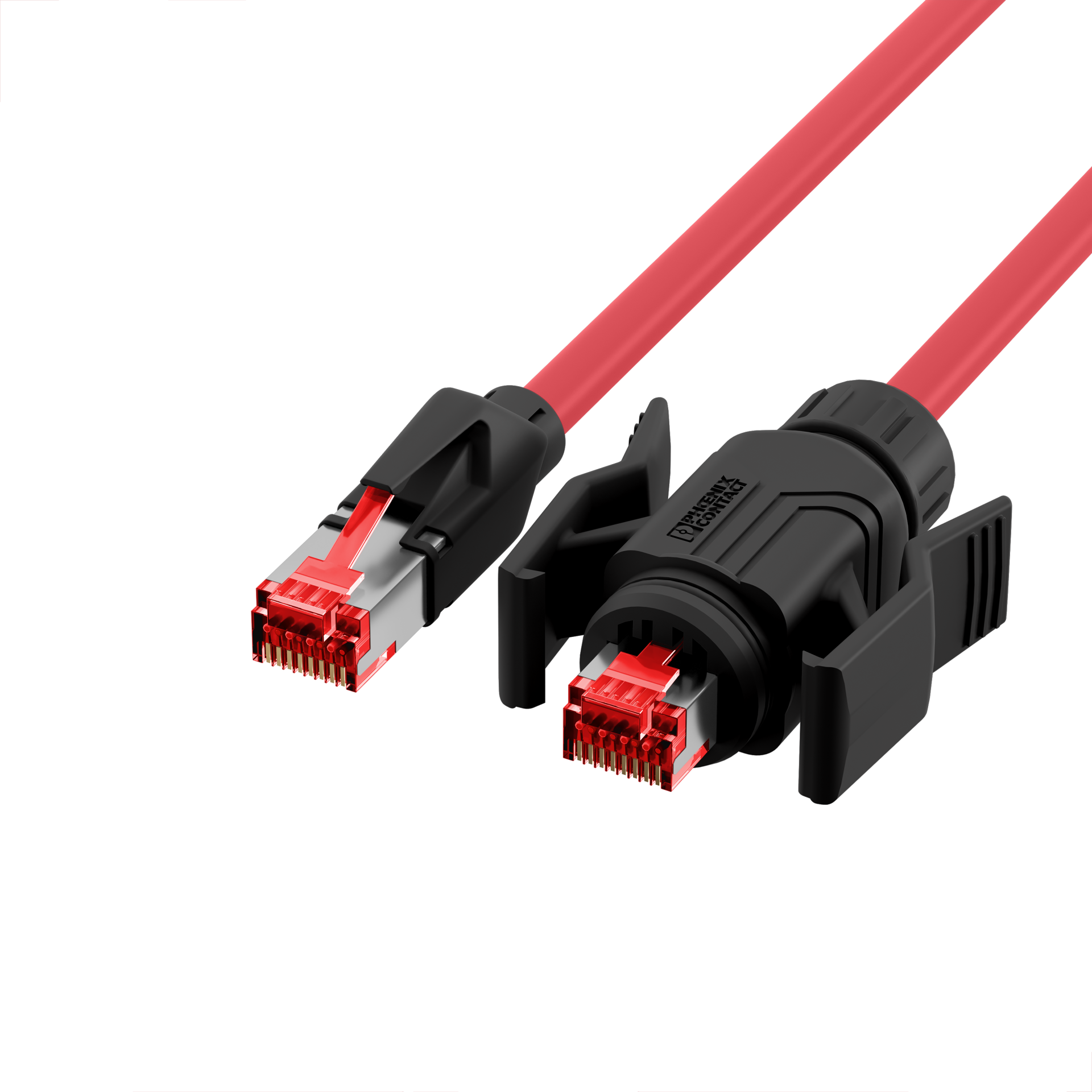 RJ45 Patchkabel Cat. 6A S/FTP PUR  TM21 1xIP67 PUR für 53730.1V2 20m