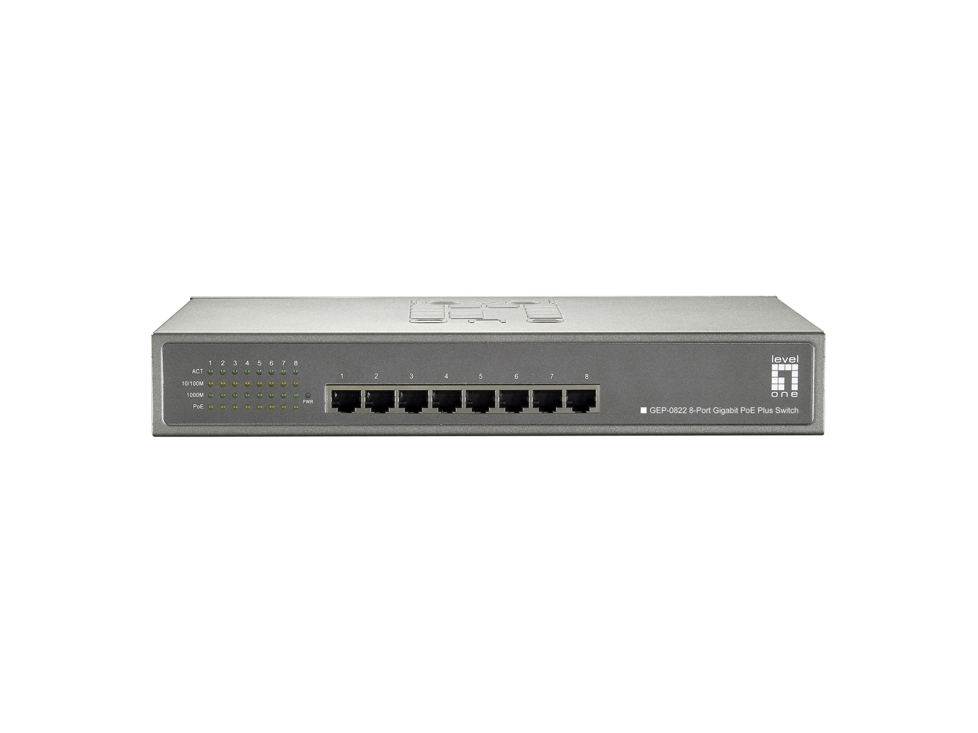 8-Port Gigabit Ethernet PoE+ Switch (240W)