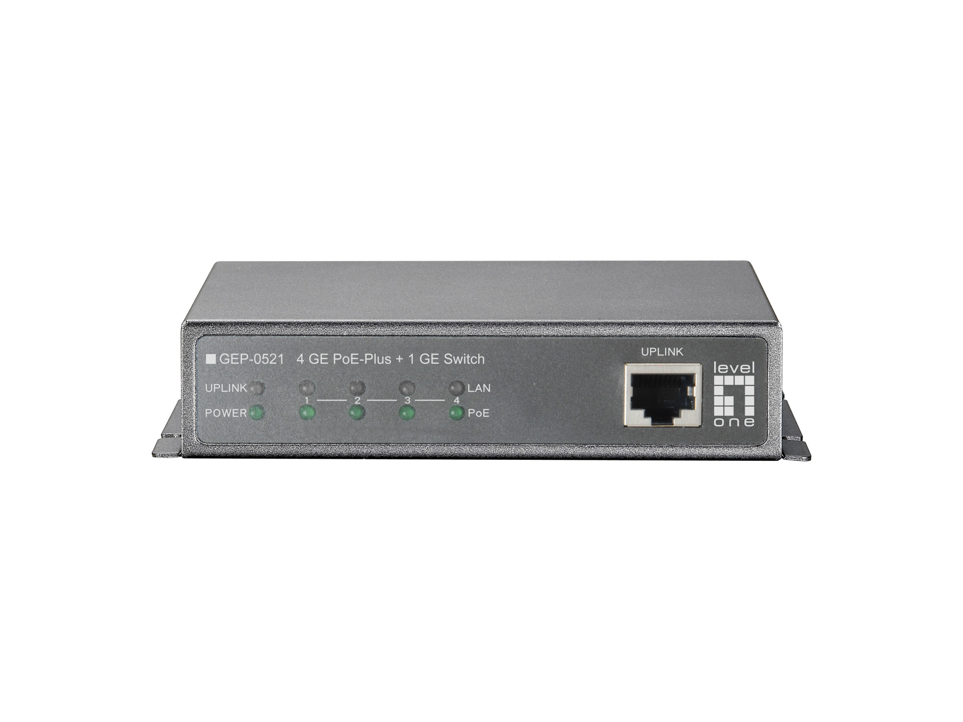 4 GE PoE+ - 1 GE Switch (120W)