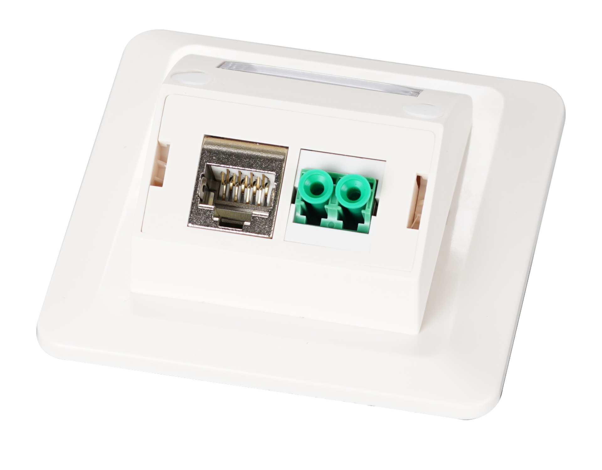 Multifunktions-Rahmenset mit 1-und 2-Port Adapter Keystone Format(HDMI,USB,RJ45)