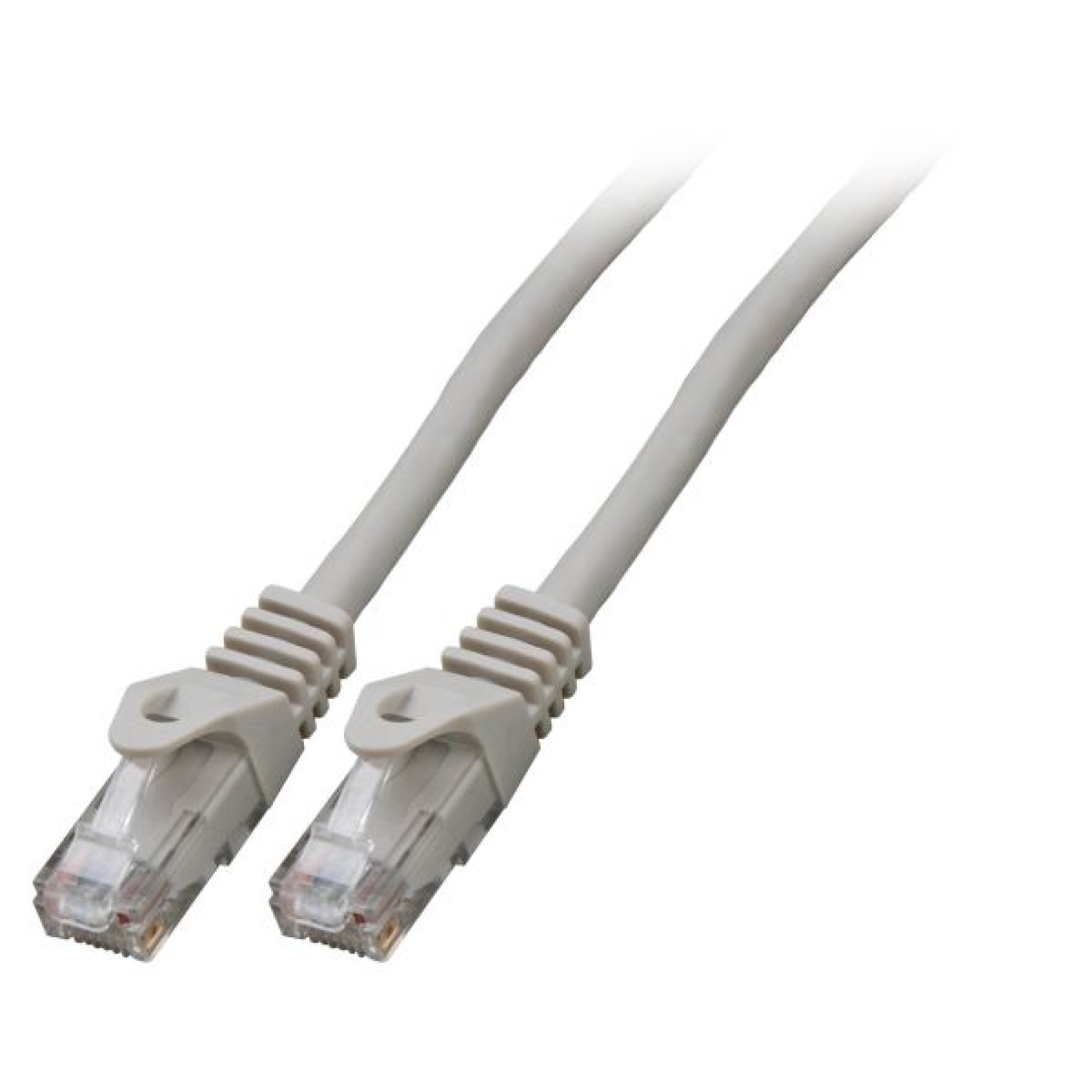 RJ45 Patchkabel Cat.6 U/UTP LSZH  CCA grau 25m